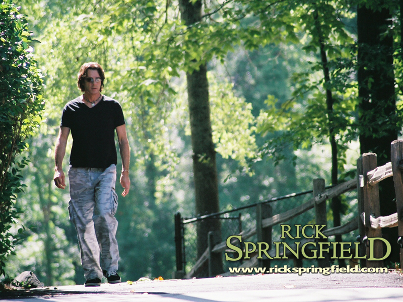 bN XvOtB[h Rick Springfield `Rick in fall